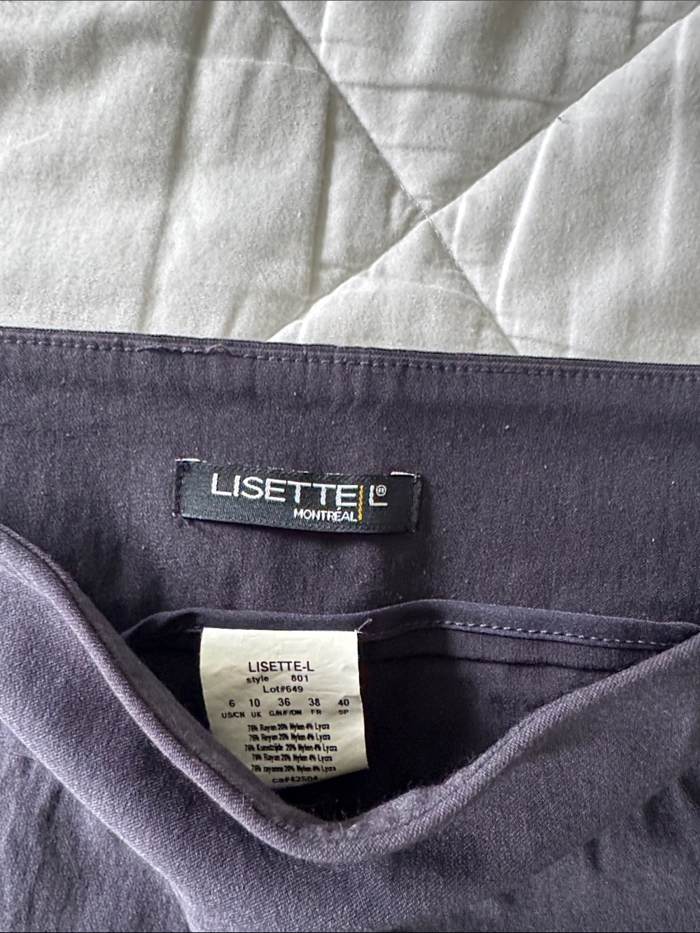 LISETTE Deep navy pants